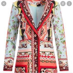 Alice and Olivia  Nate Floral Blazer